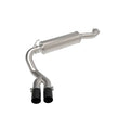 aFe black cat-back exhaust
