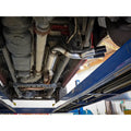 aFe cat-back exhaust close-up