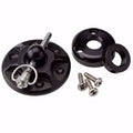 Universal Round Hood Pin Kit -Black