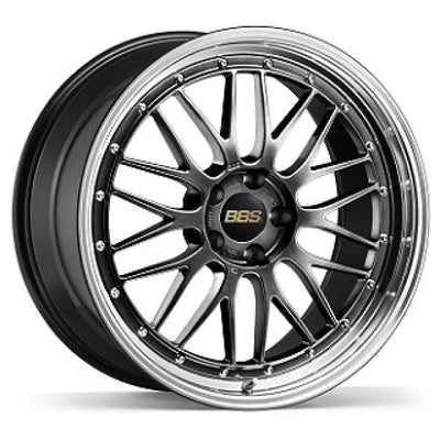 BBS black auto part