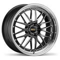 BBS black auto part