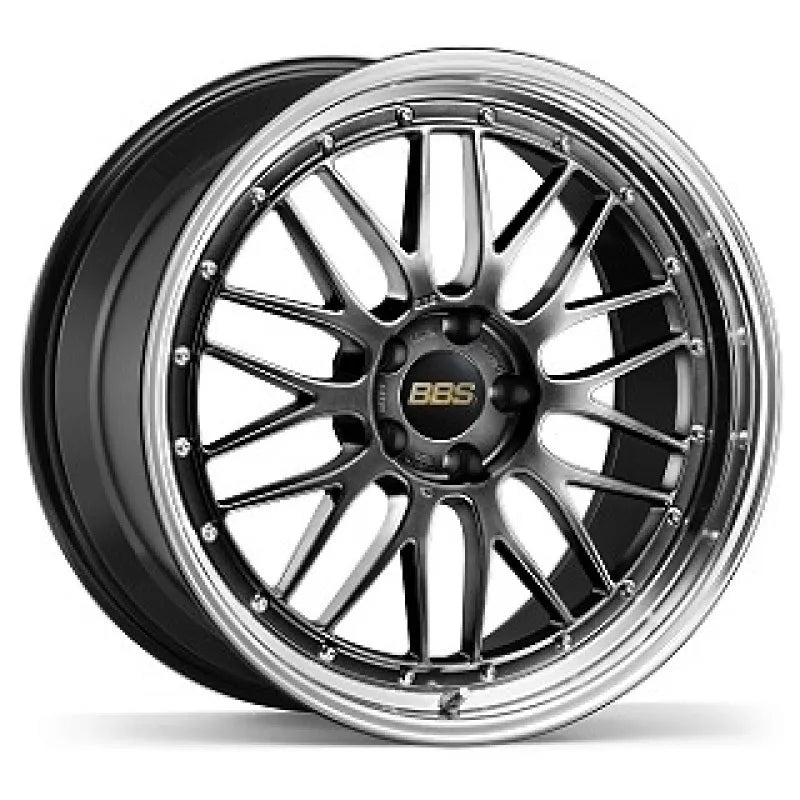 BBS black auto part