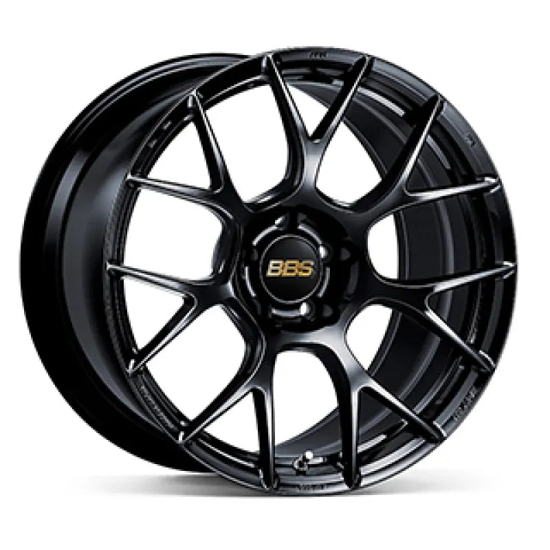 BBS black auto part