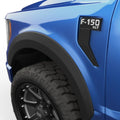 EGR fender flares close-up