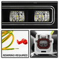 SPYDER fog light kit close-up