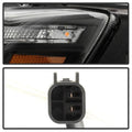 SPYDER headlights close-up