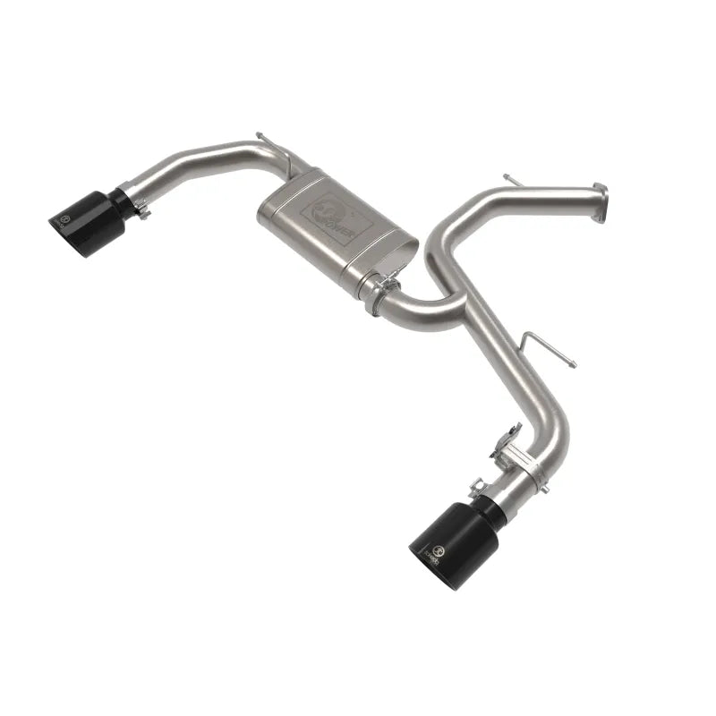 aFe black axle-back exhaust