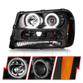 ANZO headlights detail