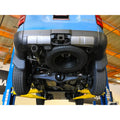 aFe cat-back exhaust close-up