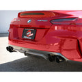 aFe cat-back exhaust installed view