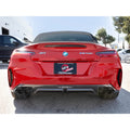 aFe cat-back exhaust close-up