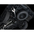 AWE Tuning exhaust installed view