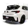 AWE Tuning cat-back exhaust close-up