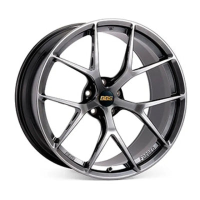 BBS black auto part