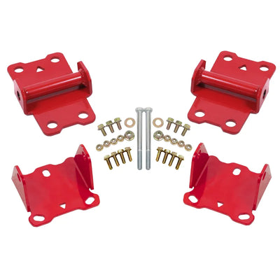 BMR Suspension red auto part