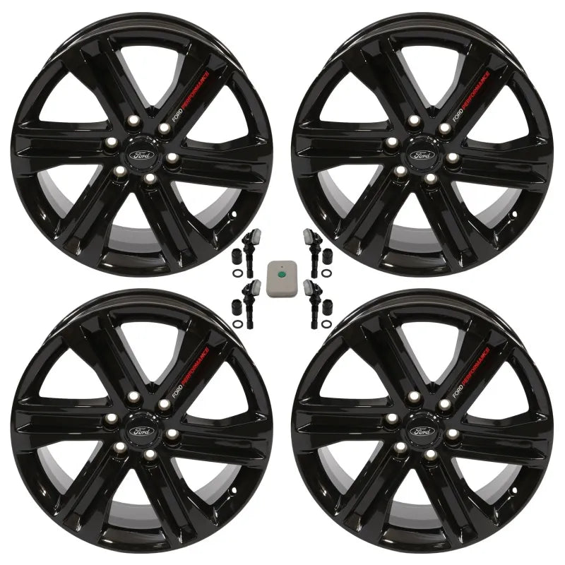 Ford Racing black auto part