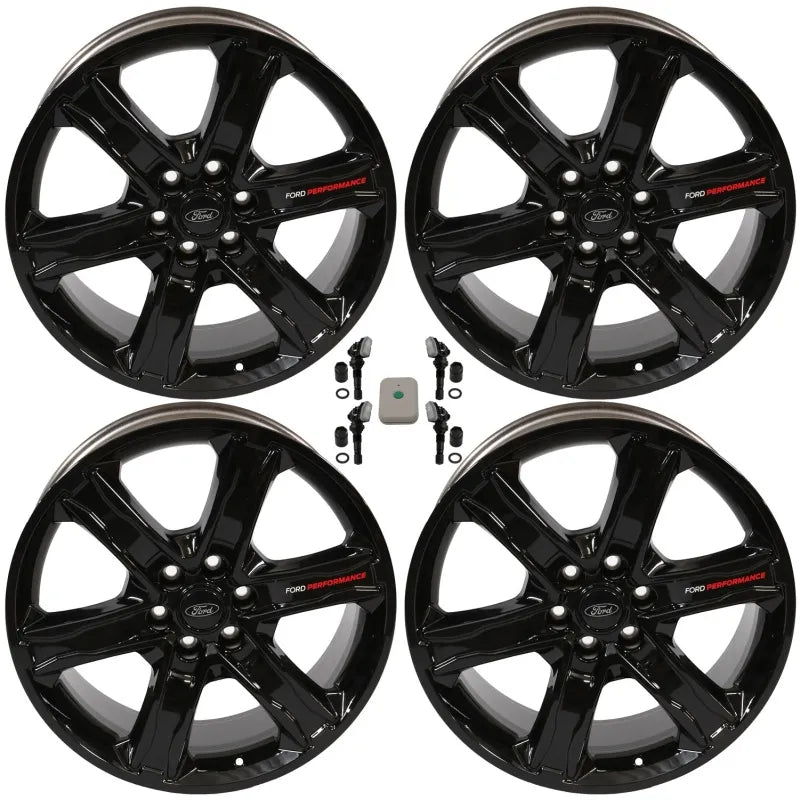 Ford Racing black auto part