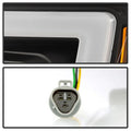SPYDER headlights close-up
