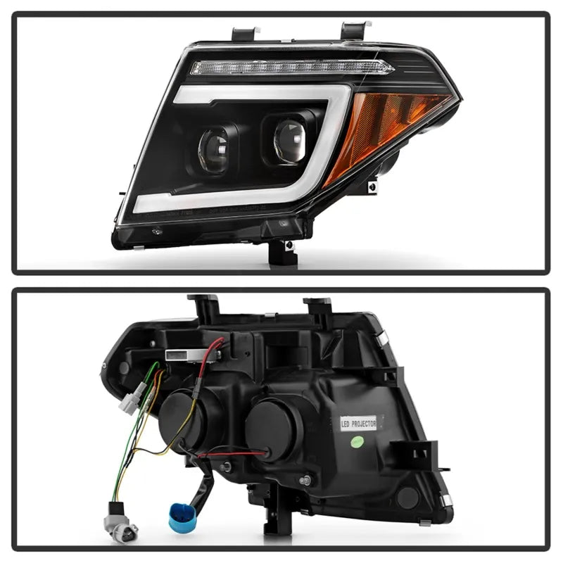 SPYDER black headlights