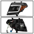 SPYDER black headlights