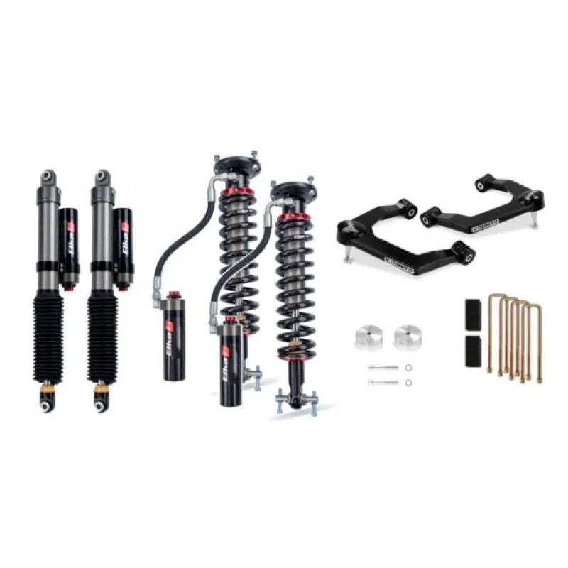 Cognito Motorsports silver shock absorber