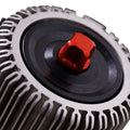FOX shock absorber close-up