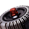 FOX shock absorber close-up