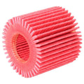 K&N Engineering oil filter installed view