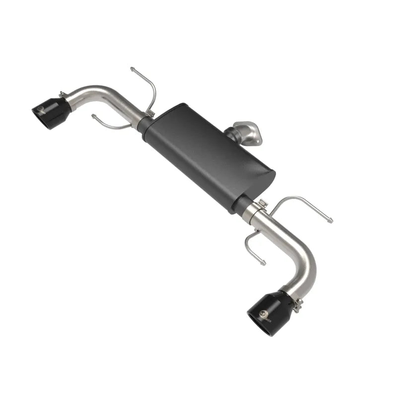 aFe black axle-back exhaust