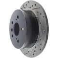 Stoptech auto part installed view