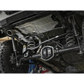 aFe axle-back exhaust installed view