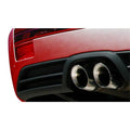 CORSA Performance cat-back exhaust installed view
