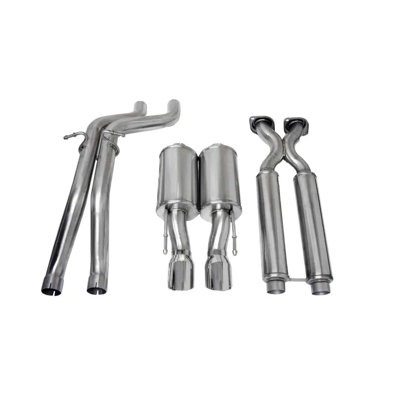 CORSA Performance polished cat-back exhaust