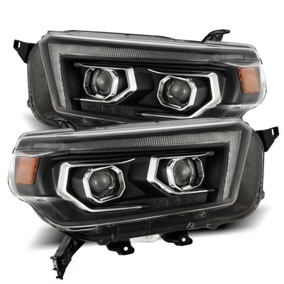 AlphaRex black headlights