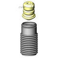 KYB shock absorber close-up