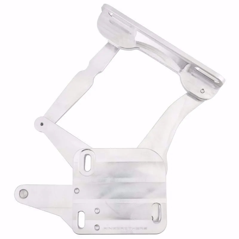 1965-1966 Mustang Hood Hinge Kit - Solid Frame - Steel - Natural