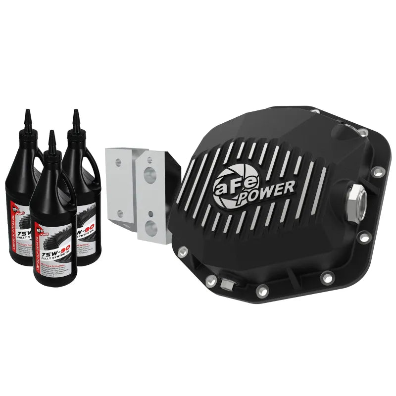 aFe black differential cover