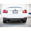 aFe axle-back exhaust detail