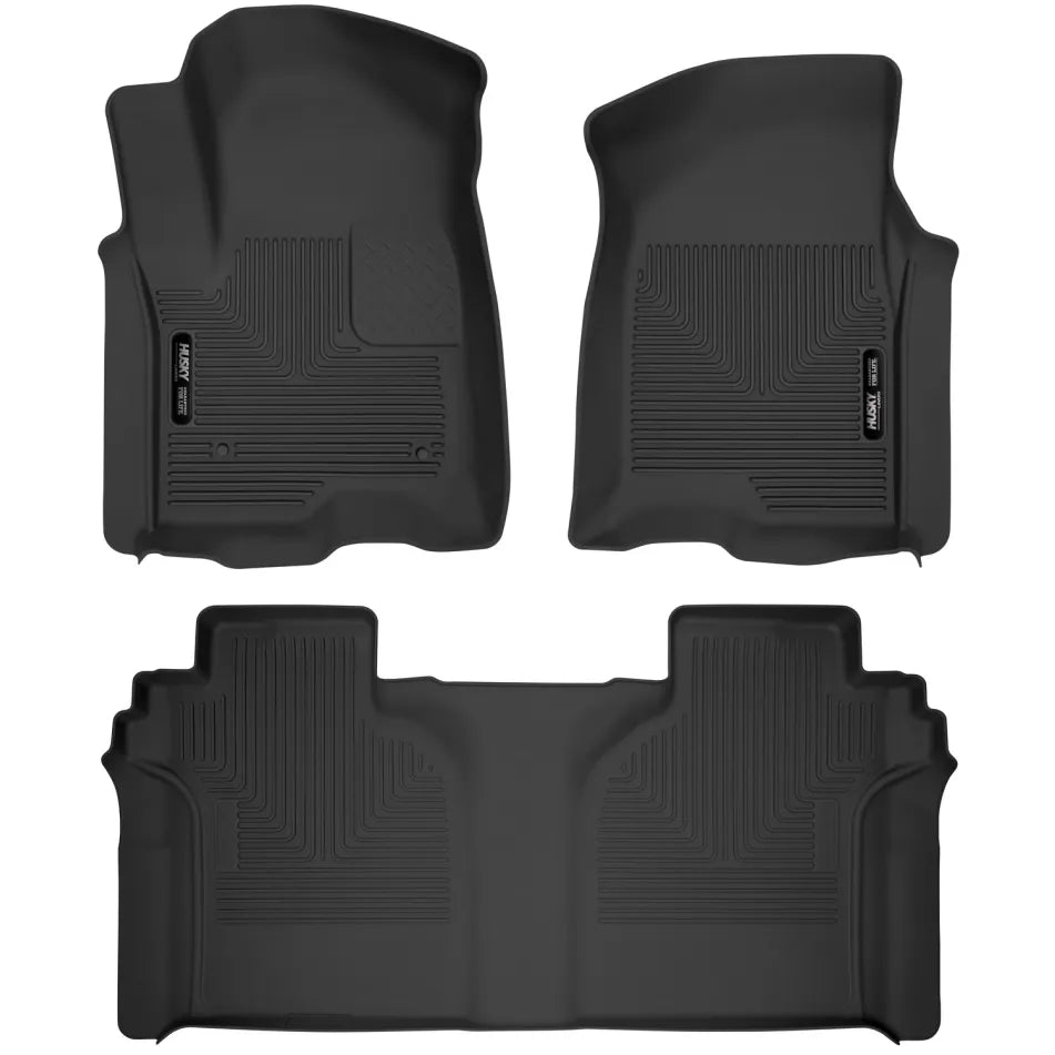 Husky Liners silver floor liners