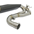 aFe axle-back exhaust detail