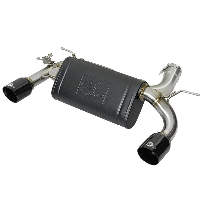 aFe black axle-back exhaust
