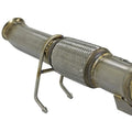 aFe downpipe installed view