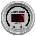 AutoMeter silver gauge