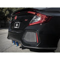 aFe cat-back exhaust detail