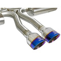 aFe cat-back exhaust detail