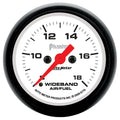 AutoMeter wideband gauge detail