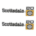 1975-80 C/K SCOTTSDALE20 FNDR EMBLM