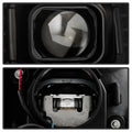 SPYDER headlights installed view