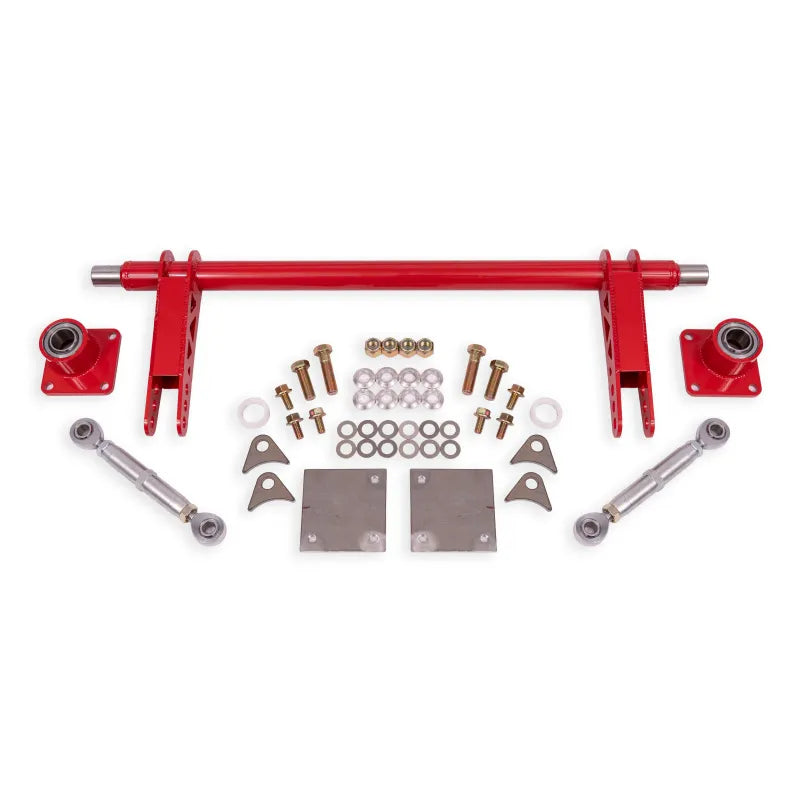 BMR Suspension red auto part