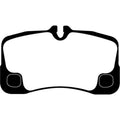 EBC red auto part